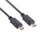 Preview: DisplayPort 1.4 Kabel, 2x DP Stecker, 8K, Box, 1m Unterstützung 8K/60Hz, 32.4GbpS, schwarz
